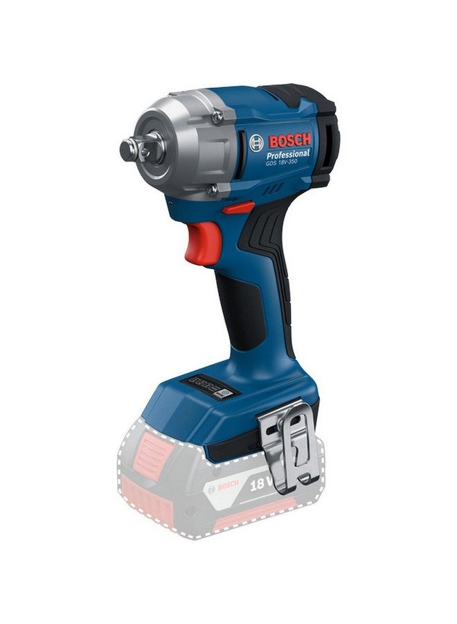 بوش مفتاح ربط صدمي GDS احترافي لاسلكي 18 فولت - 350 ألوان متعددة 21 x 7.3 x 14.1 سم JE0 601 9M5 0L1 - Image 2